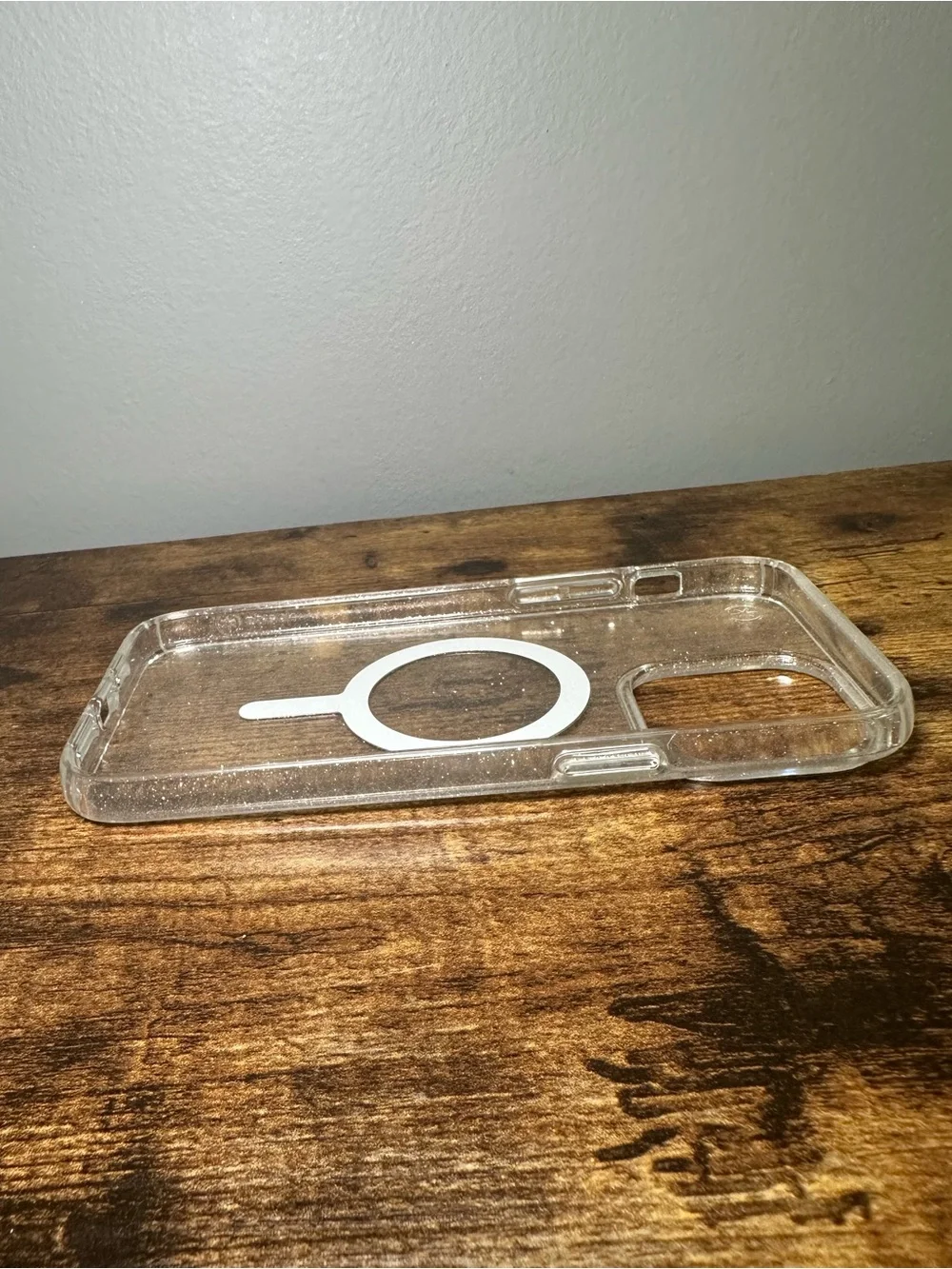 Clear sparkly iPhone 14 Pro Max Case